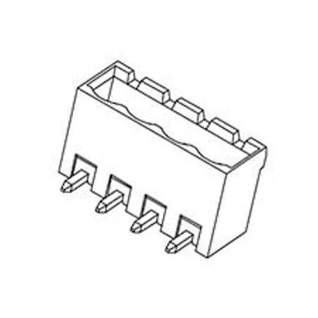 Molex 5.0Mm Euro Header Ra Ht Blk 5Ckt 395224005